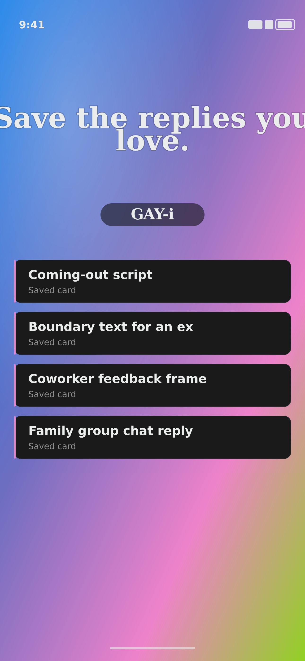 GAY-i screenshot 5: Library